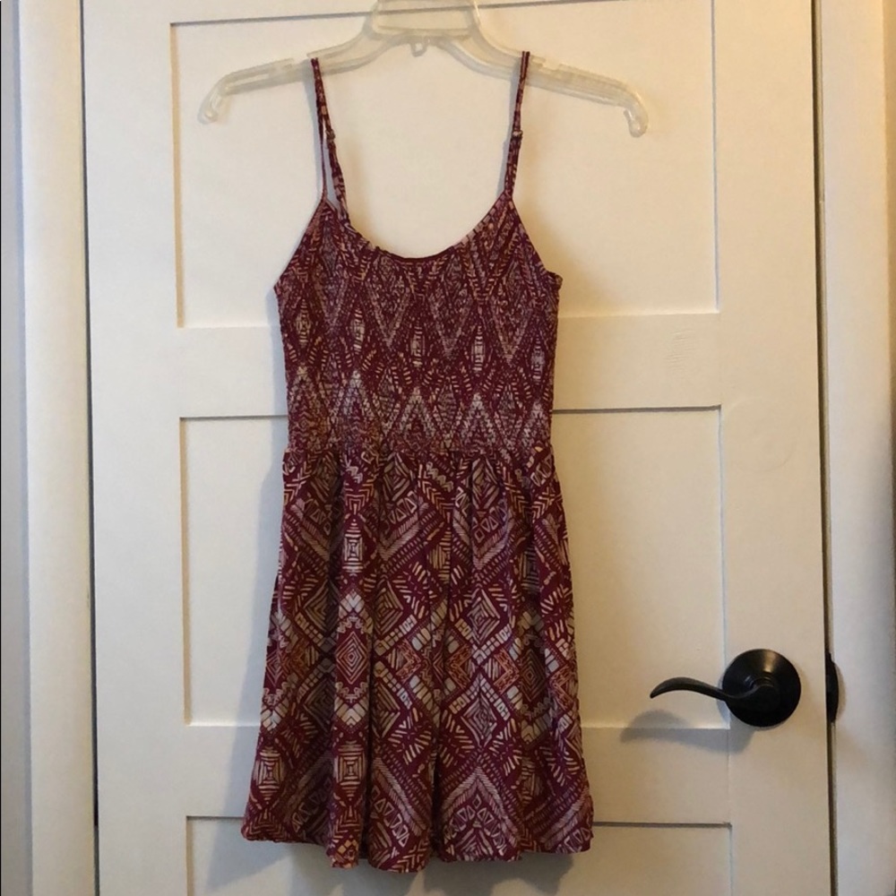 Red sundress